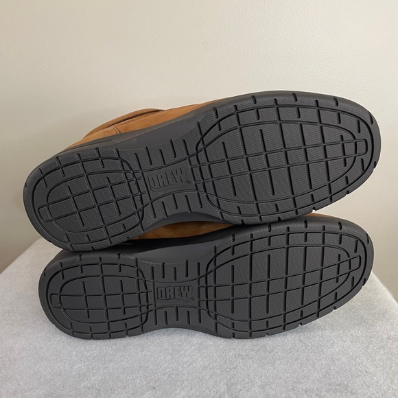 Drew Traveler Men’s Cognac Nubuck 11 Med - New in Box - Picture 4 of 16